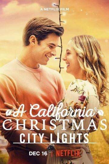 A California Christmas: City Lights Poster