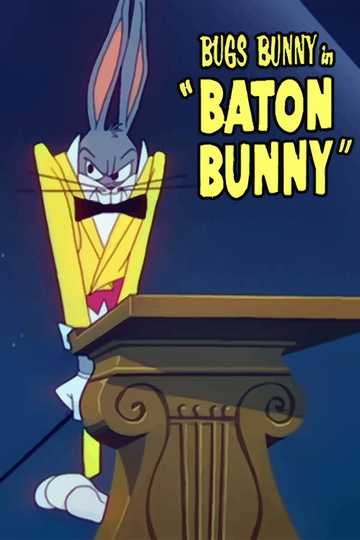 Baton Bunny Poster