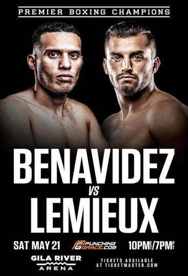 David Benavidez vs David Lemieux Poster