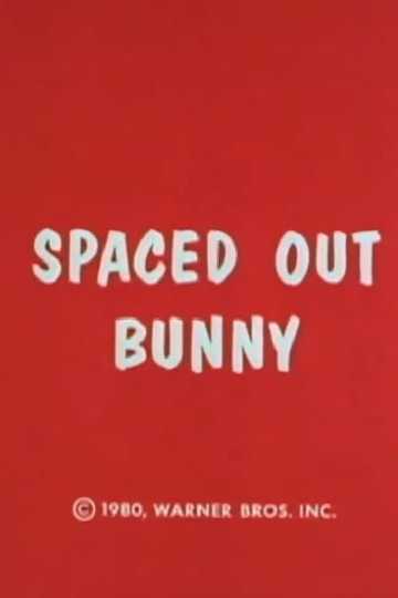 Spaced-Out Bunny Poster