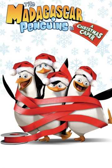 The Madagascar Penguins in a Christmas Caper Poster