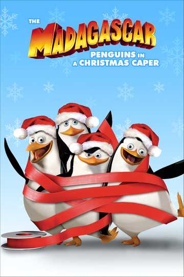 The Madagascar Penguins in a Christmas Caper Poster