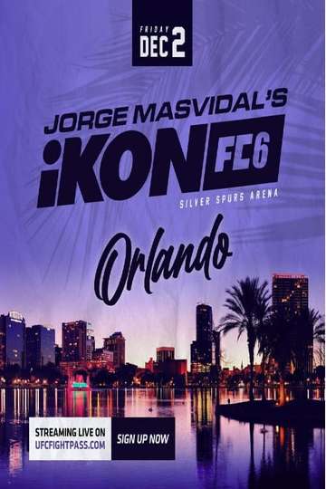Jorge Masvidal's iKON FC 6: Lohsen vs. Williams Poster