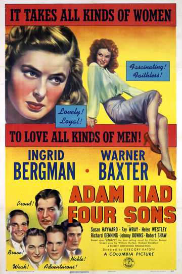 Adam Had Four Sons Poster