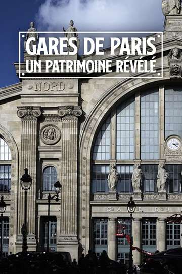 Paris Train Stations Shaping the City Poster