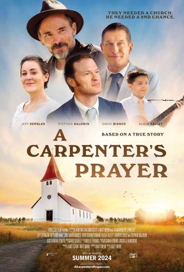 A Carpenter's Prayer Poster