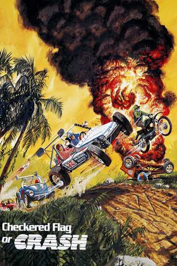 Checkered Flag or Crash Poster