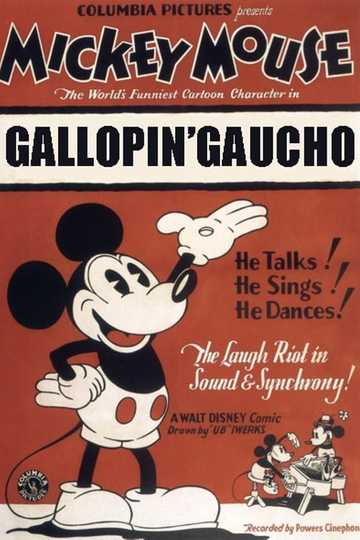 The Gallopin' Gaucho Poster