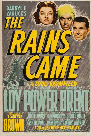 The Rains Came Poster