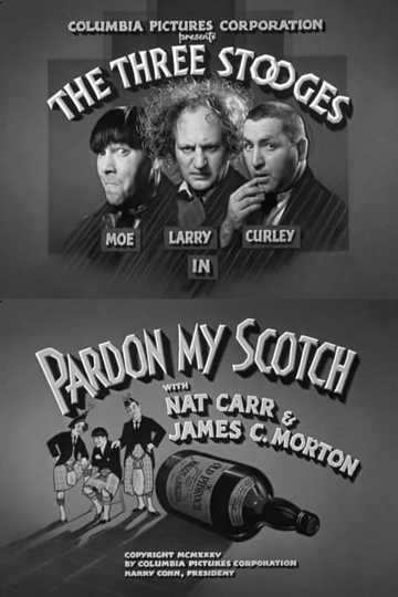 Pardon My Scotch Poster