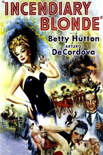 Incendiary Blonde Poster