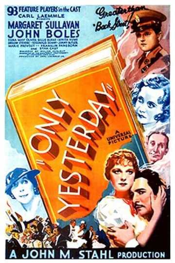 Only Yesterday Poster