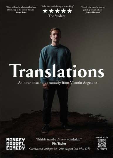 Vittorio Angelone: Translations Poster