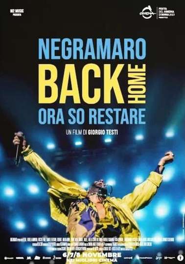 Negramaro - Back Home Poster