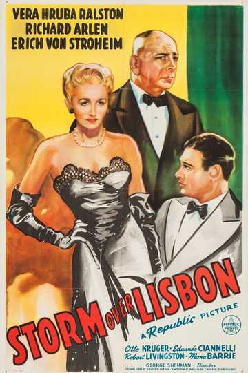 Storm Over Lisbon Poster