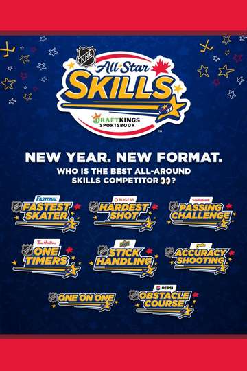 2024 NHL All-Star Skills Poster