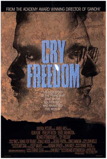 Cry Freedom Poster