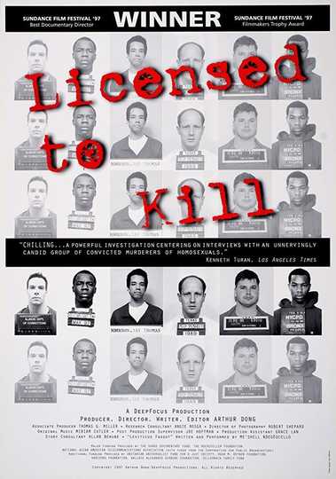 Licensed to Kill Poster