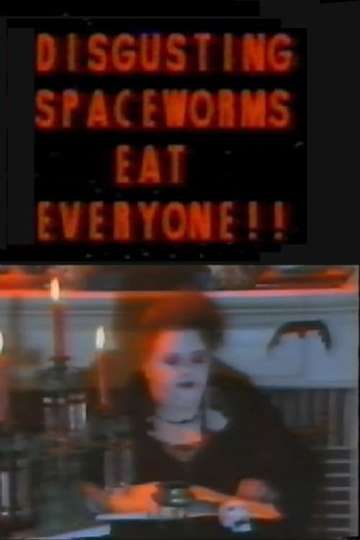Disgusting Spaceworms Eat Everyone Poster