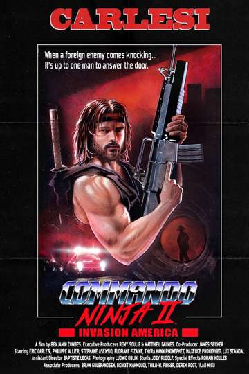 Commando Ninja 2: Invasion America Poster
