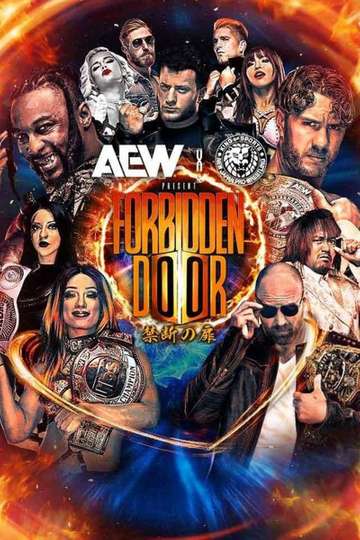 AEW x NJPW Present Forbidden Door Poster