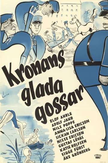 Kronans glada gossar Poster