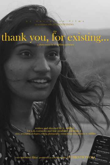 thank you, for existing... Poster