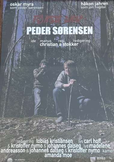 First Kill: Peder Sørensen Poster