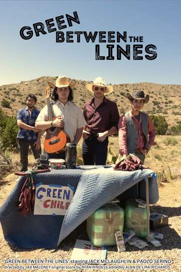 Green Between The Lines Poster