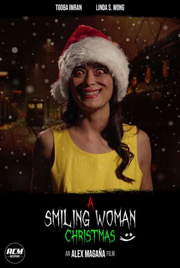 A Smiling Woman Christmas Poster