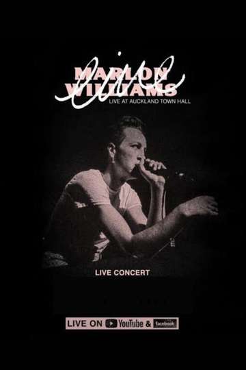 Marlon Williams: Live at Auckland Town Hall Poster