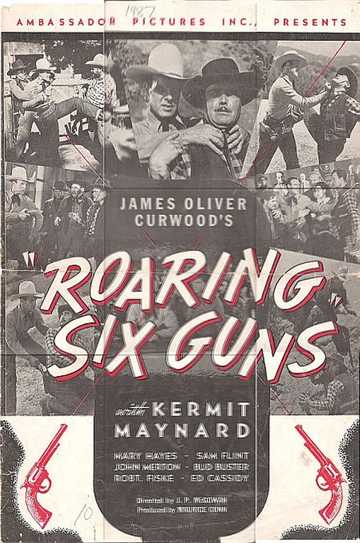 Roaring Six Guns Poster
