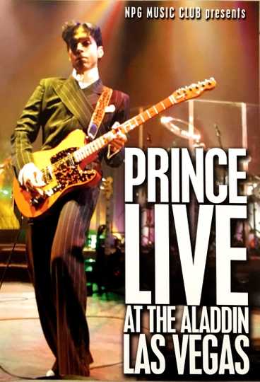 Prince: Live at the Aladdin Las Vegas Poster