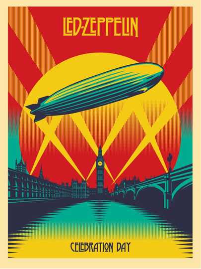 Led Zeppelin : Celebration Day Poster