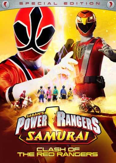 Power Rangers Samurai: Clash of the Red Rangers - The Movie Poster