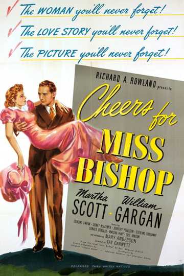 Cheers For Miss Bishop Poster