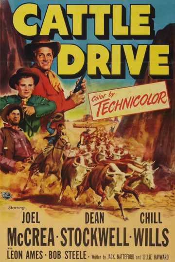 Cattle Drive Poster