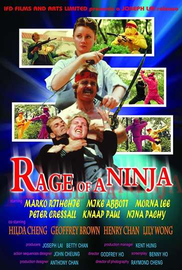 Rage of a Ninja Poster