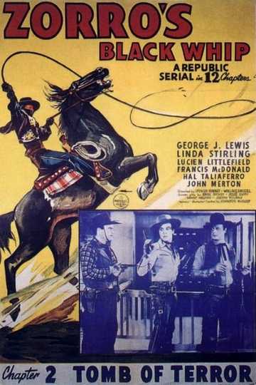 Zorro's Black Whip Poster