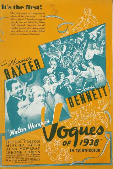 Vogues of 1938 Poster