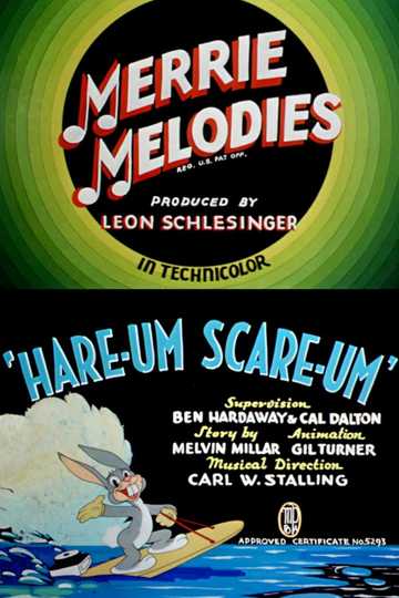 Hare-um Scare-um Poster