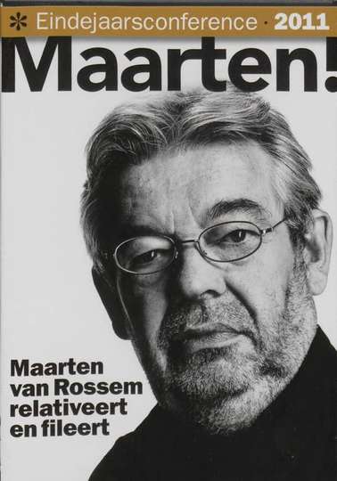 Maarten van Rossem Eindejaarsconference 2011 Poster