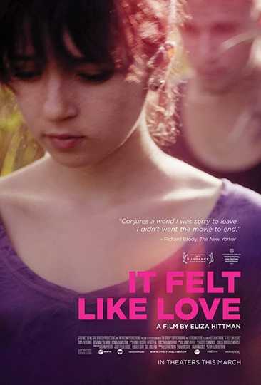 It Felt Like Love Poster