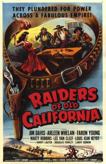 Raiders of Old California Poster
