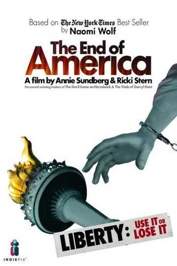 The End Of America Poster