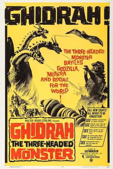 Ghidorah, the Three-Headed Monster Poster