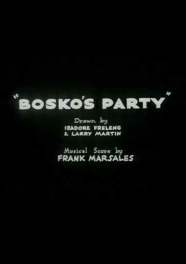 Bosko's Party Poster