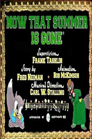 Now That Summer Is Gone Poster
