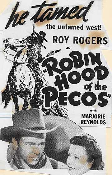 Robin Hood of the Pecos Poster