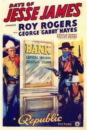 Days of Jesse James Poster